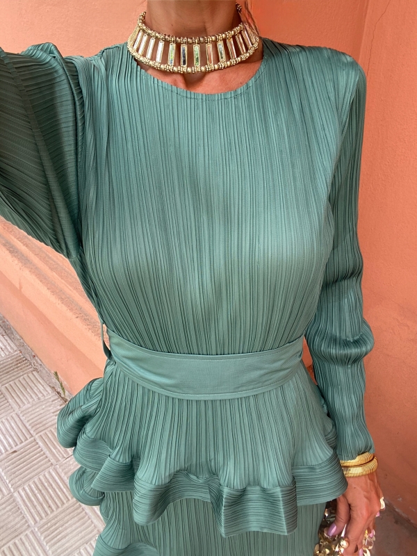 Vestido Casilda Verde