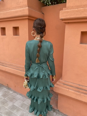 Vestido Casilda Verde
