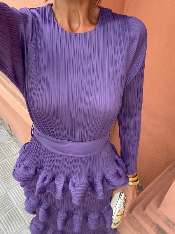 Casilda Mauve Robe