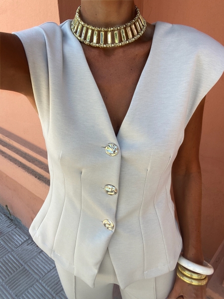 Conjunto Débora Beige