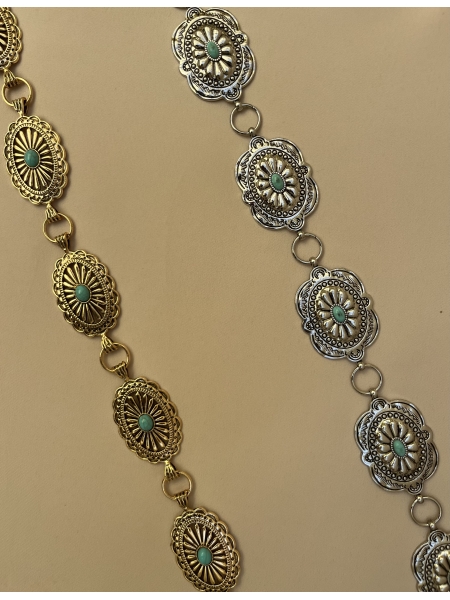 Cinturón Gema Turquesa (2 Colores)