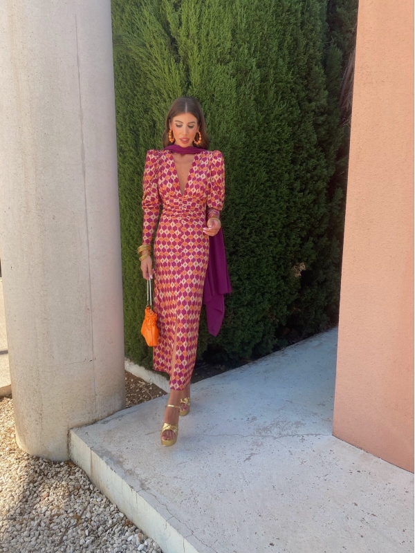 Martiño Garnet Dress