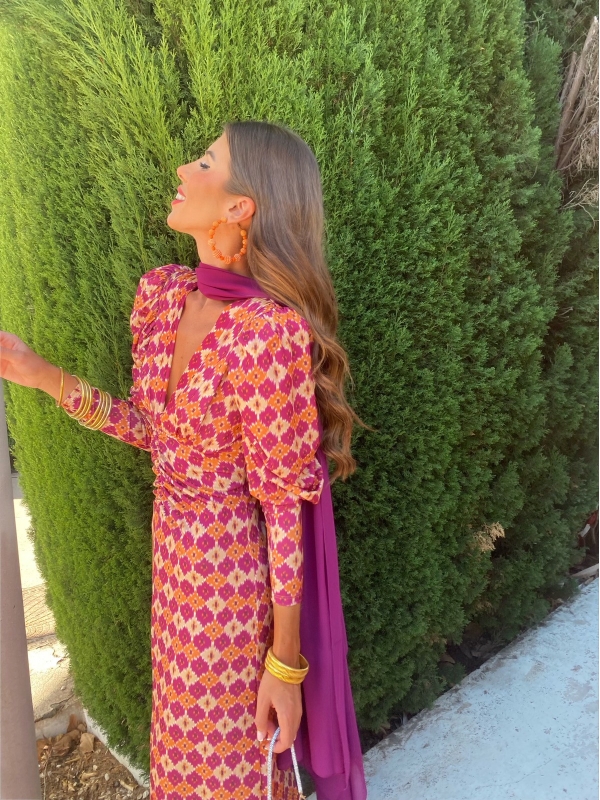 Martiño Garnet Dress