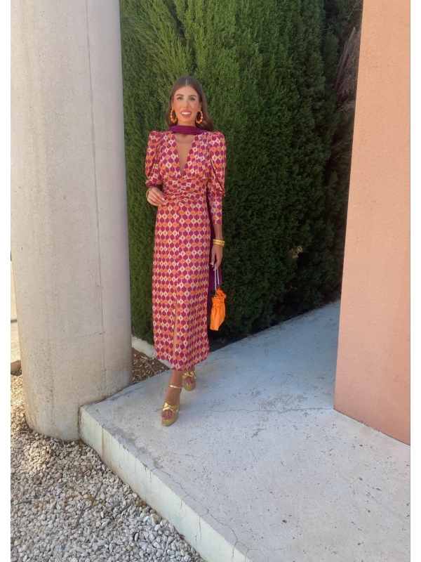 Martiño Garnet Dress