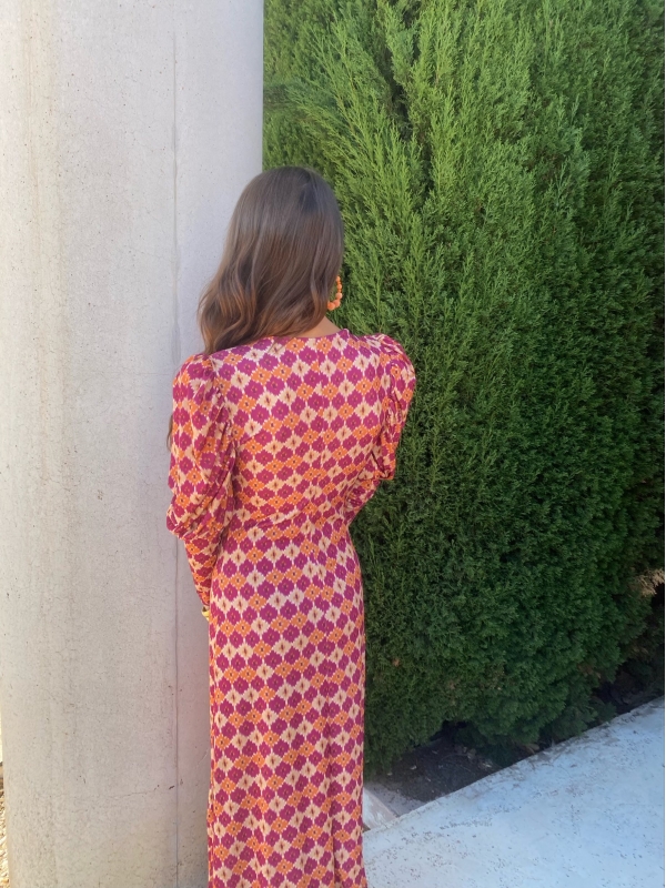 Martiño Garnet Dress