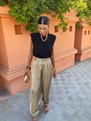 Pantaloni Bombacho in raso (vari colori)