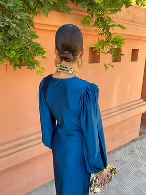 Robe à l'huile écarlate