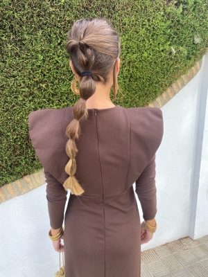 Abito Polina Brown