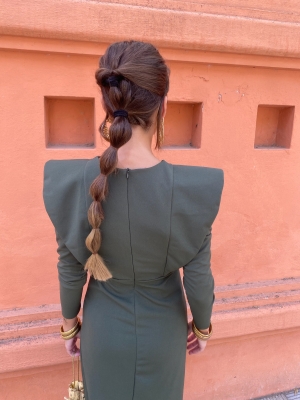 Abito Polina Verde oliva