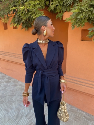 Thebes Navy Blue Set