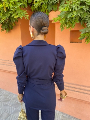 Thebes Navy Blue Set