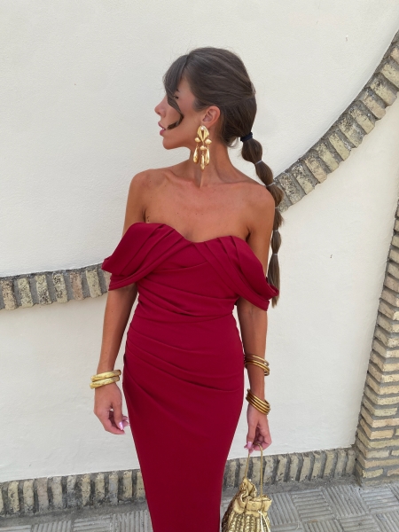 Vestido vermelho indiano Principessa