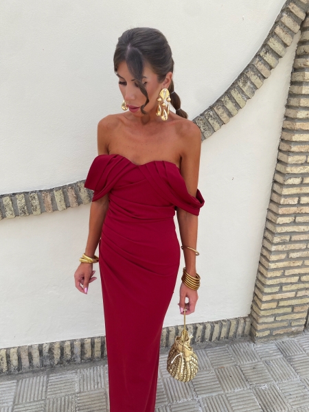 Vestido vermelho indiano Principessa 2