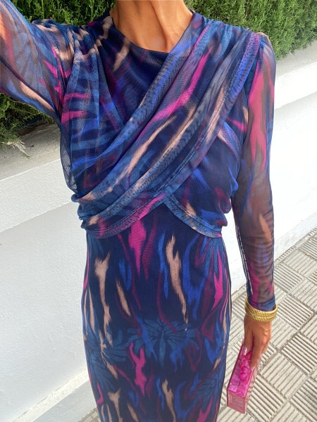 Robe Tamarguillo Bleu