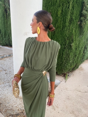 Abito verde Almodovar