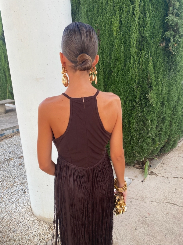 Vestido Corina Brown
