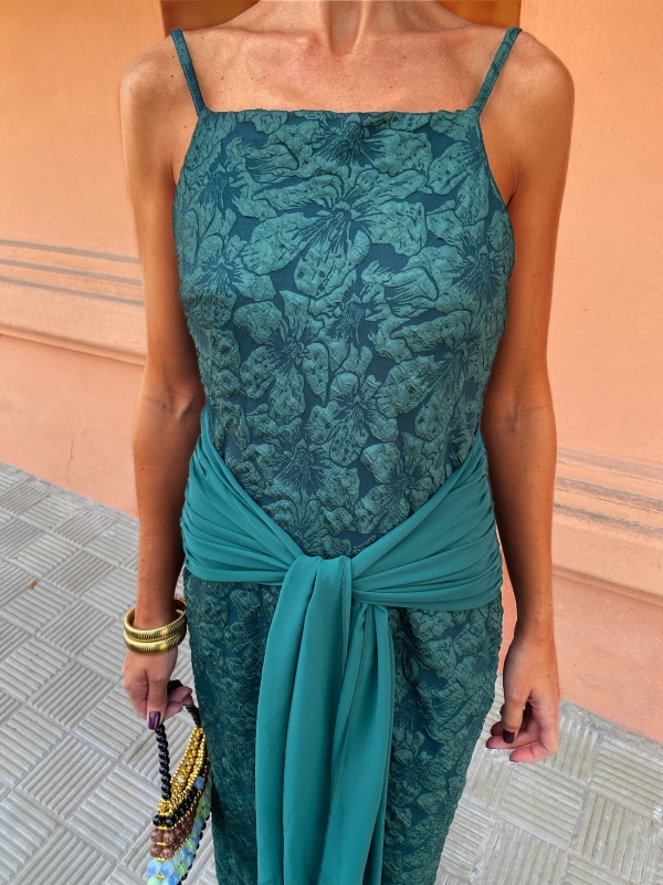 Vestido Casandra Verde + Kaftane