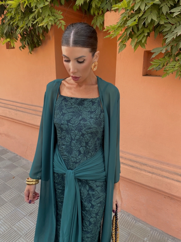 Vestido Casandra Verde + Kaftane