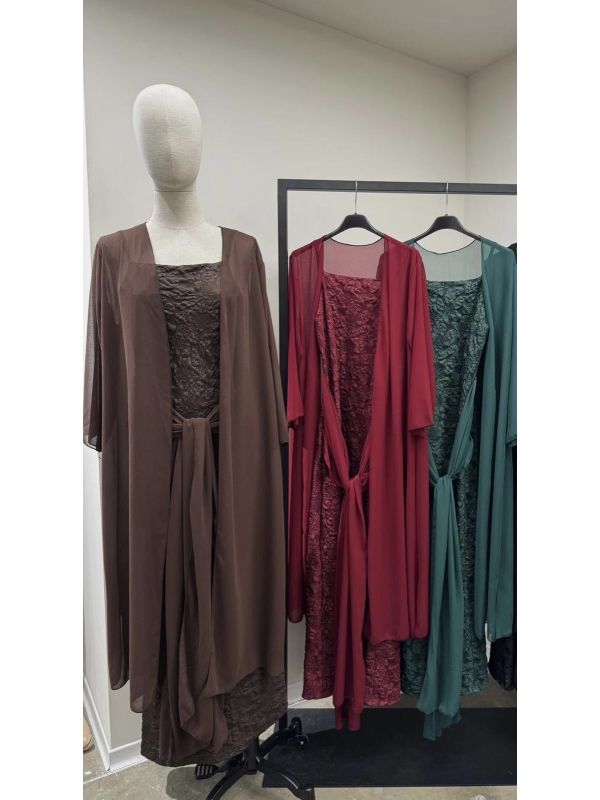 Vestido Casandra Verde + Kaftane