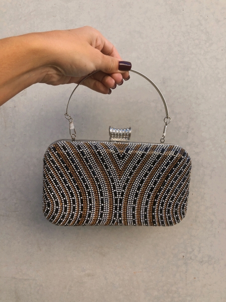 Clutch Luxury Negro