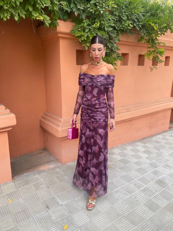 Vestido cor-de-rosa Nerea