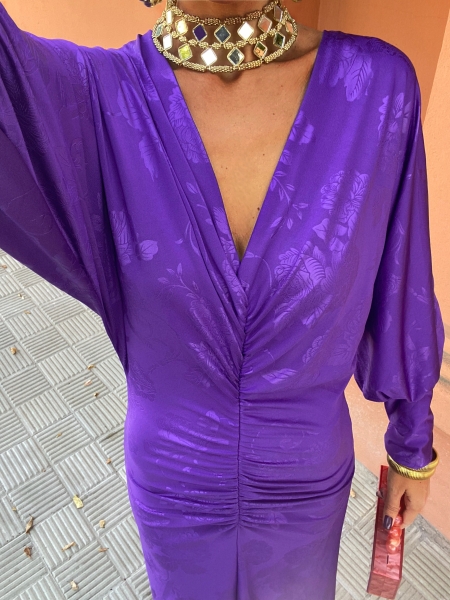 Robe Bordonau Purple