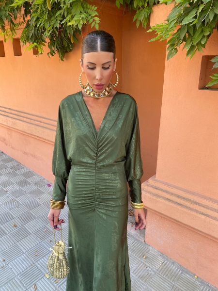 Robe Bordonau Vert olive