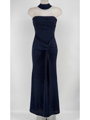 Vestido Celestina Azul Marino