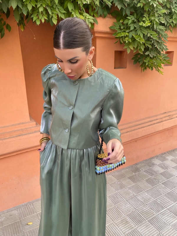 Conjunto Karenina Verdeagua/Pantalón