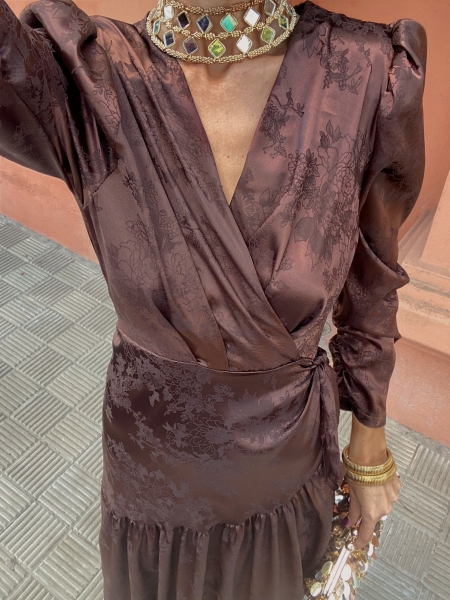 Vestido Alhóndiga Marrón 2