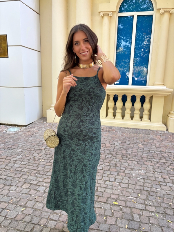 Vestido Casandra Verde + Kaftane