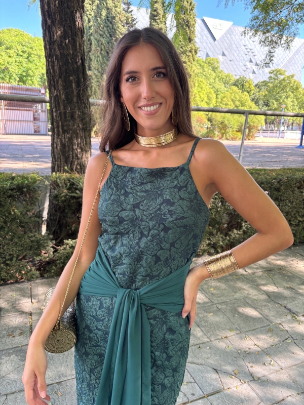 Vestido Casandra Verde + Kaftane