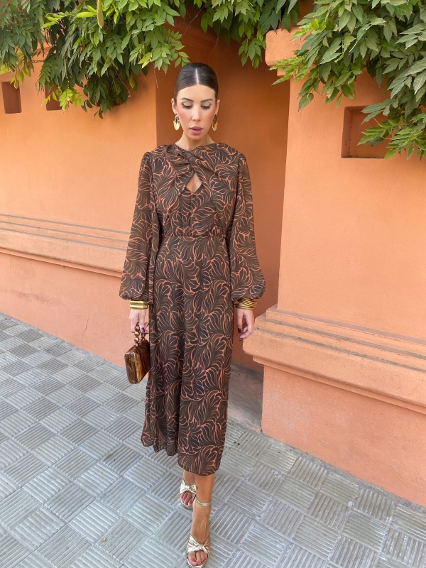 Vestido Desiré Brown