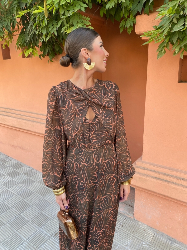 Vestido Desiré Brown