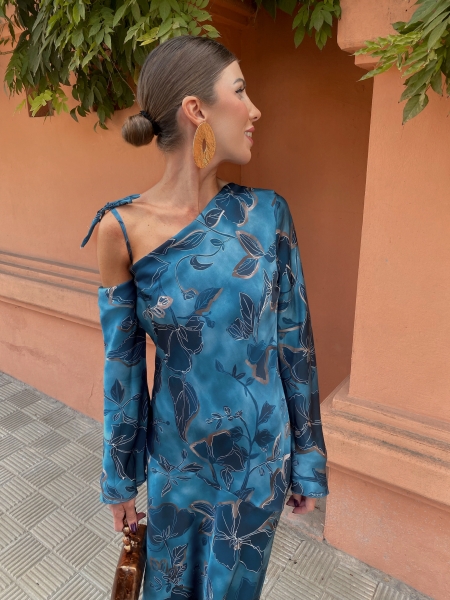 Vestido October Azul