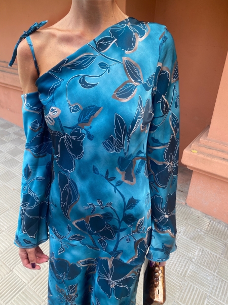 Vestido outubro Azul 2