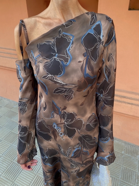 Vestido outubro Castanho 2