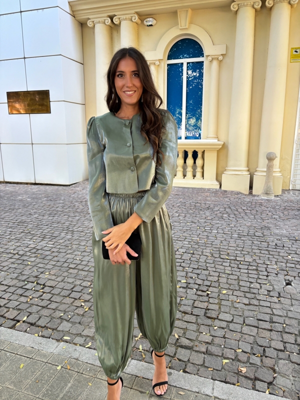Conjunto Karenina Verdeagua/Pantalón