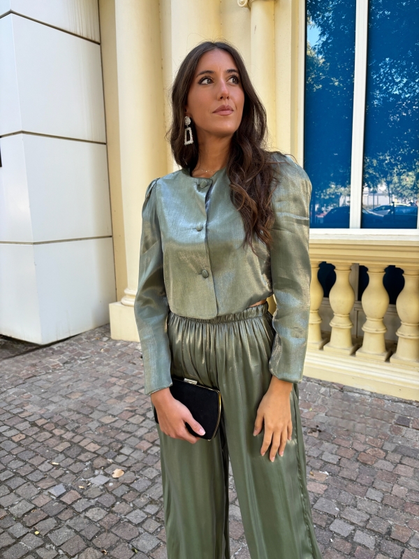 Conjunto Karenina Verdeagua/Pantalón