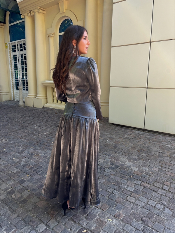 Conjunto / Saia Karenina Pearl Grey