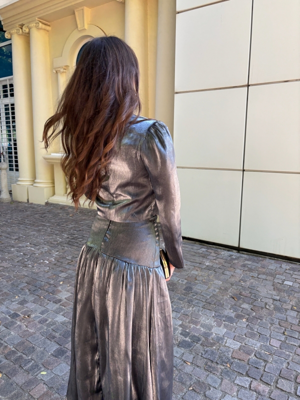 Conjunto / Saia Karenina Pearl Grey