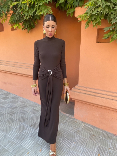 Vestido Mumy Marrón 2