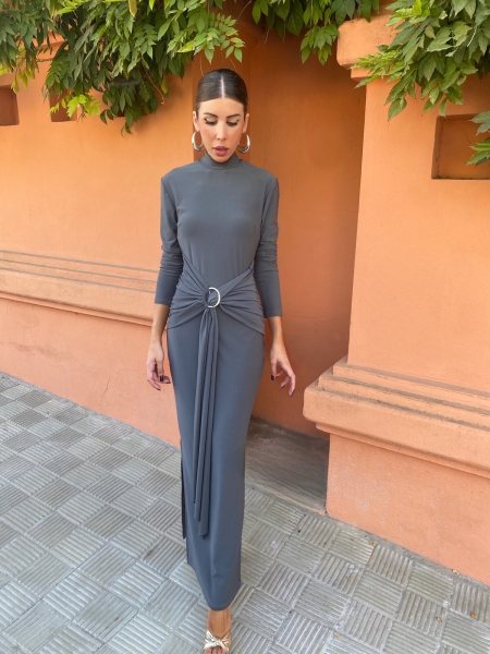 Vestido cinzento Mumy 2