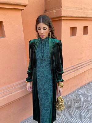 Long Velvet Kaftan (All Colours)
