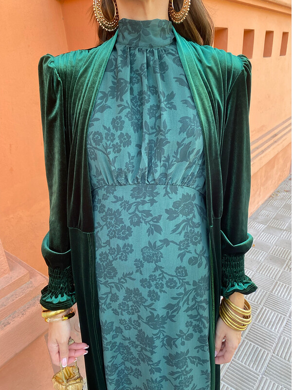 Long Velvet Kaftan (All Colours)
