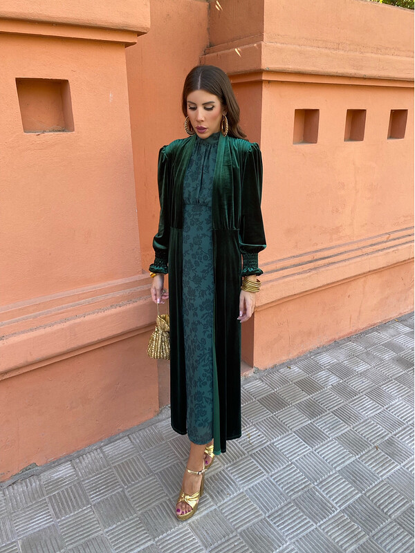 Long Velvet Kaftan (All Colours)