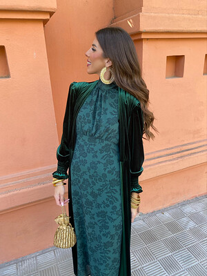 Long Velvet Kaftan (All Colours)