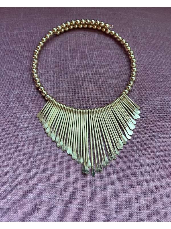 Triangle Waterfall Choker