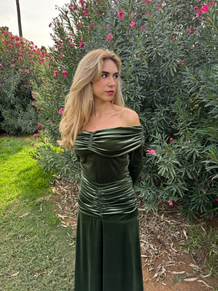Vestido verde Abigail
