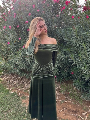Vestido Abigail Verde